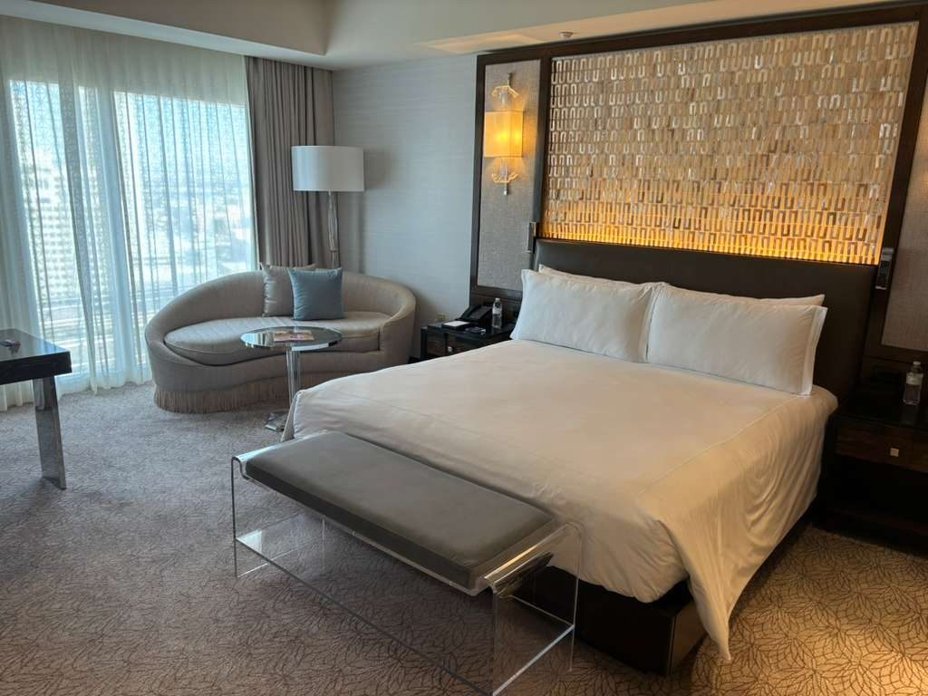 Hotel room booked by transferring points to a hotel partner